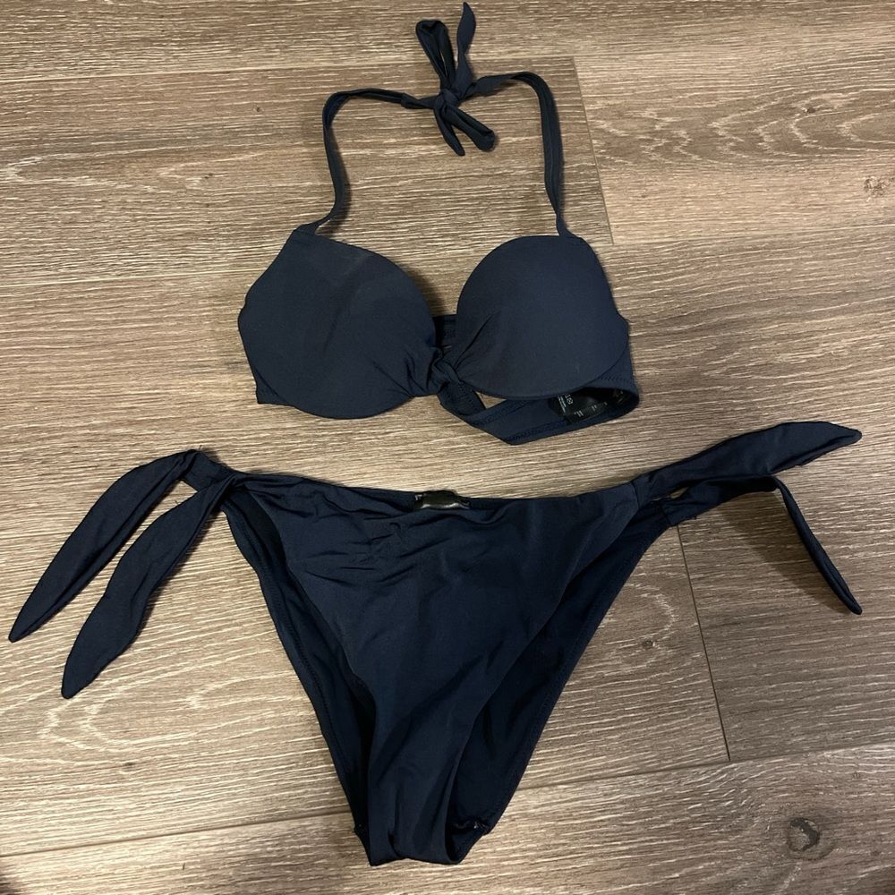 Navy Blue Bathing Suit
